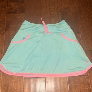Set Athletics Tiffany Skirt - Turq/Pink TQ / 16